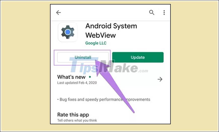 Imagen 3 de 7 formas de arreglar Android System WebView que no se actualiza