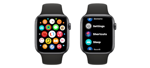Foto 3 de Cómo cambiar el diseño de la lista de aplicaciones del Apple Watch