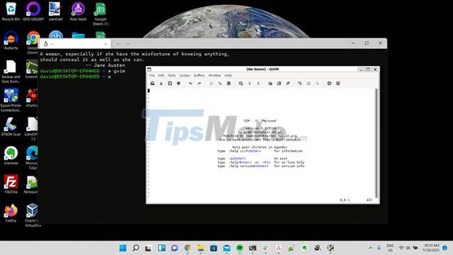 Figura 2 Cómo ejecutar aplicaciones GUI de Linux usando WSL2 en Windows