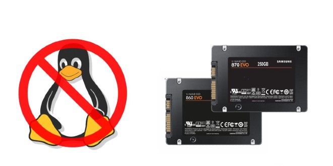 Figura 1. El error de pérdida de datos de SSD de Samsung en Linux finalmente se solucionó