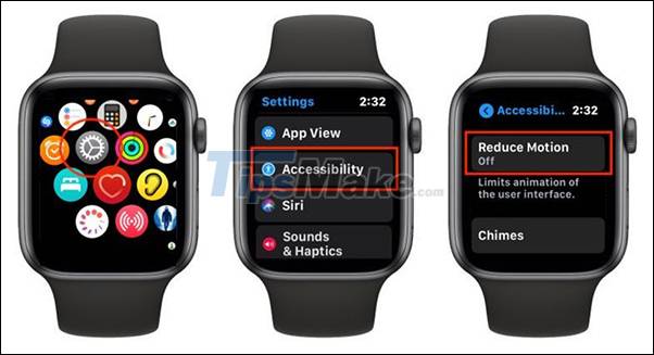 Figura 4 Pasos para corregir un error lento en el Apple Watch