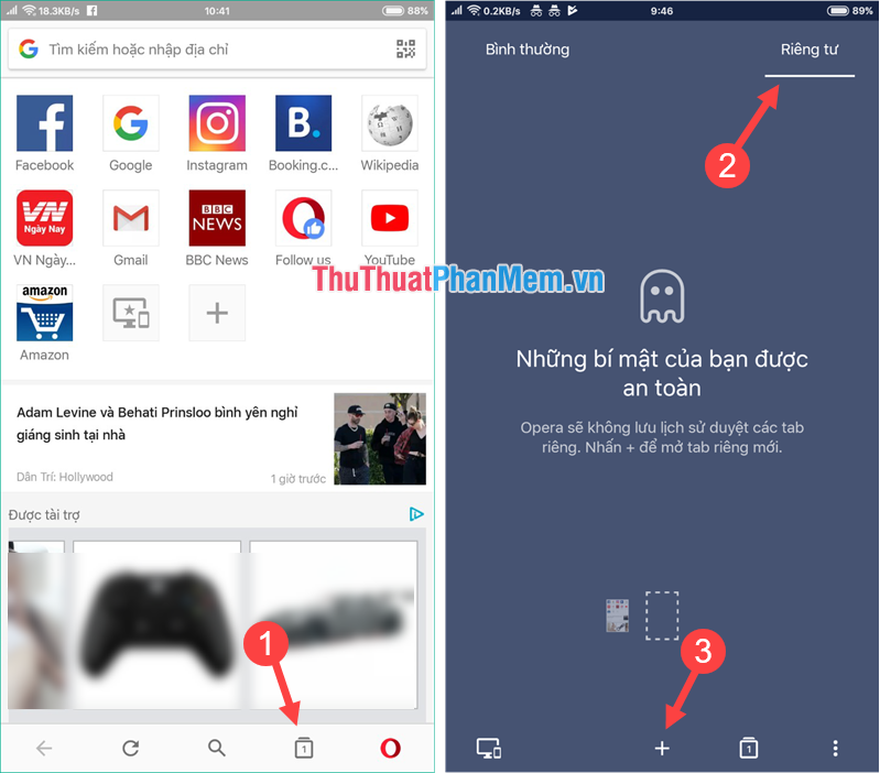 Foto 5 de Cómo usar la pestaña de Incógnito en teléfonos Android - Abre la pestaña de Incógnito en Android
