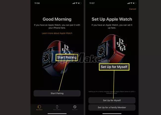 Imagen 4 de los pasos de resincronización manual de Apple Watch