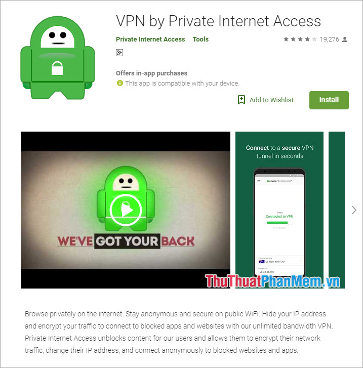 Imagen 5 de las 5 mejores aplicaciones de VPN para Android