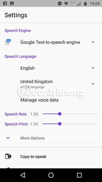 Imagen 10 de las 7 mejores aplicaciones de texto a voz para Android