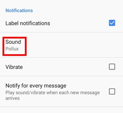 Imagen 4 de Cómo personalizar las notificaciones de Gmail para Android