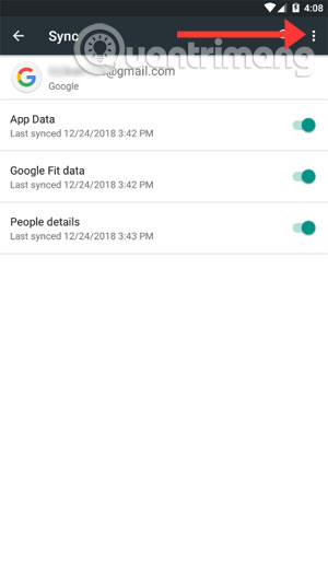 Foto 11 de las Instrucciones para agregar y eliminar Cuentas de Google en Android