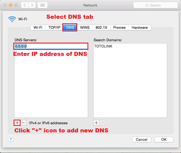 Imagen 7 de Instrucciones para cambiar el servidor DNS en Windows, Mac, iOS y Android