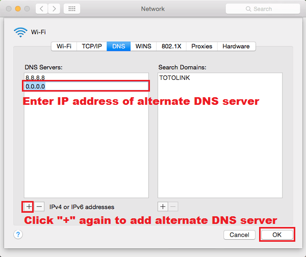 Imagen 8 de Instrucciones para cambiar el servidor DNS en Windows, Mac, iOS y Android