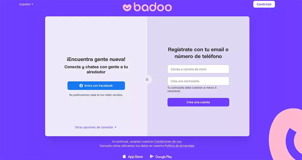 Web de Badoo