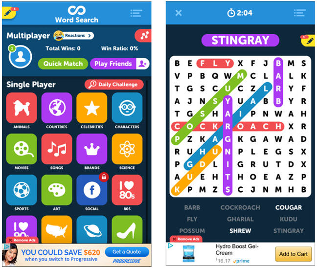 Imagen 9 de 16 juegos efectivos de rompecabezas de palabras en inglés para Android e iOS