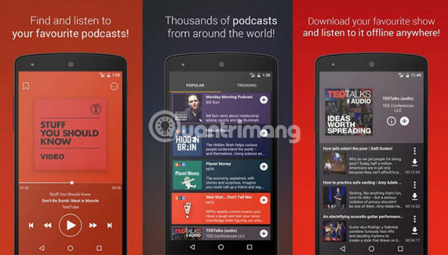 Imagen 5 de las 5 mejores aplicaciones de podcast gratuitas para Android