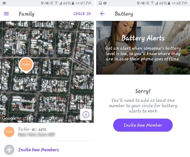 Imagen 1 de 5 aplicaciones sencillas para compartir la ubicación de Android