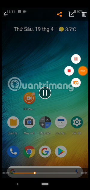 Imagen 8 de Cómo marcar la pantalla de un teléfono Android usando DU Recorder
