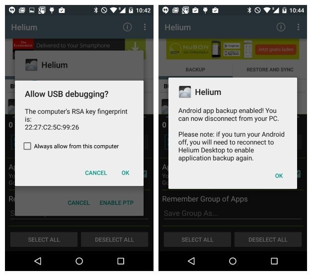 Imagen 15 de las Instrucciones para la copia de seguridad y el almacenamiento seguro de datos en su dispositivo Android