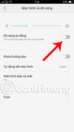 Imagen 4 de las Instrucciones para ajustar el brillo de la pantalla de los teléfonos Android