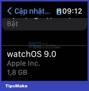 Foto 9 de las instrucciones de actualización de WatchOS 9 para Apple Watch