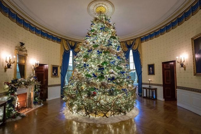 Habitación Azul Casa Blanca 2022 Decoraciones navideñas