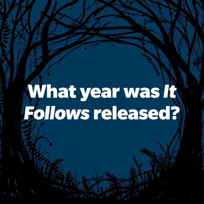 ¿En qué año se lanzó It Follows?