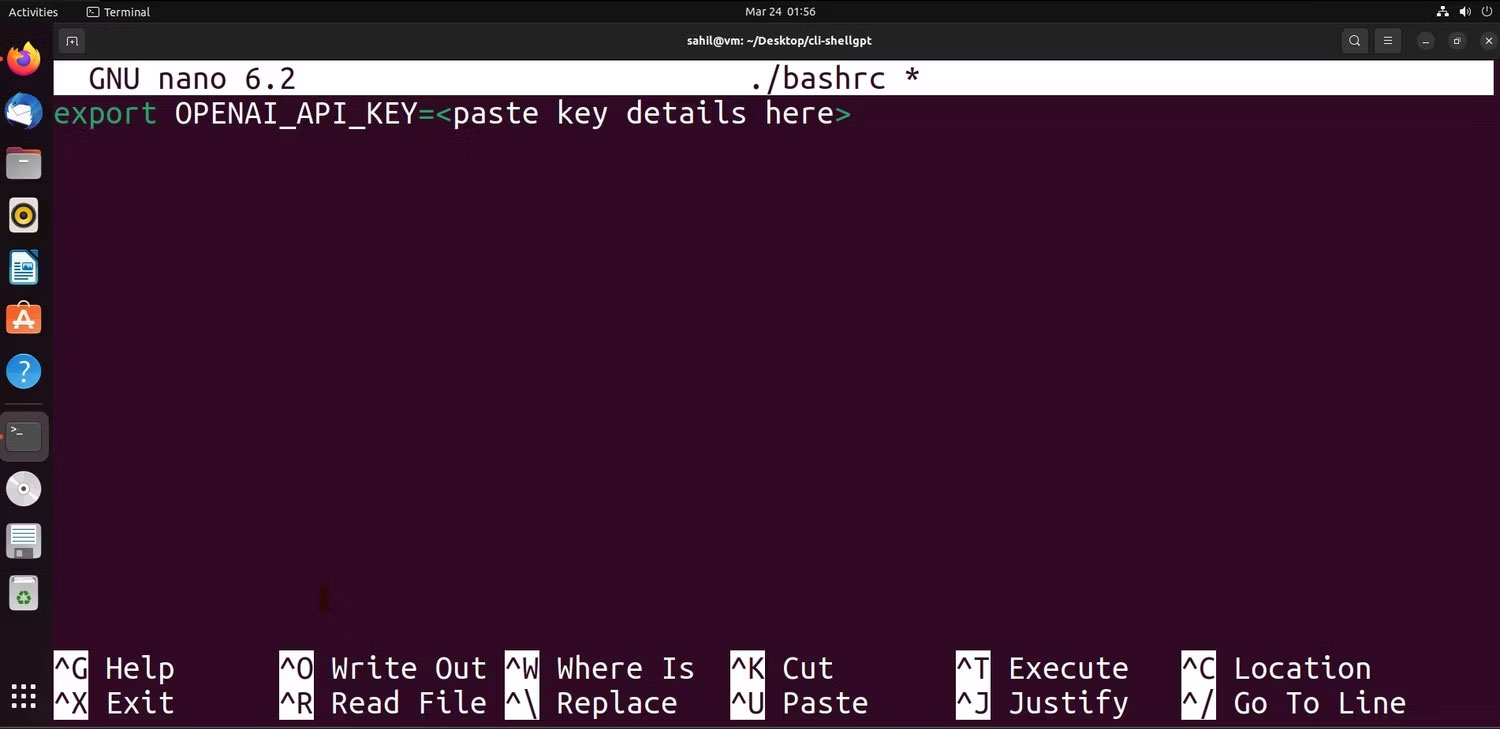 Cómo usar ChatGPT desde Ubuntu Terminal usando ShellGPT Imagen 6